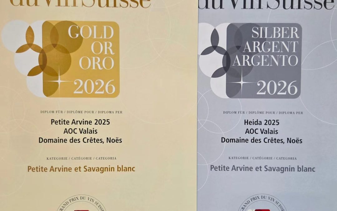Grand Prix du Vin Suisse – Die Medaillengewinner! 🏆